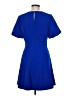 Milly Solid Blue Cocktail Dress Size 8 - photo 2