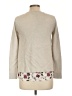 Club Monaco 100% Wool Floral Tan Wool Pullover Sweater Size Lg - XL - photo 2