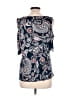 AUW Blue Sleeveless Blouse Size L - photo 2