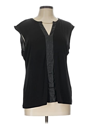 Calvin Klein Short Sleeve Blouse (view 1)