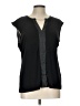 Calvin Klein Black Short Sleeve Blouse Size L (estimated) - photo 1