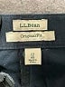 L.L.Bean 100% Cotton Solid Blue Shorts Size 12 - photo 3
