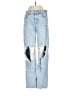 American Eagle Outfitters Color Block Blue Jeans Size 4 - photo 1