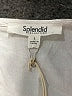 Splendid 100% Cotton Silver Sleeveless Blouse Size L - photo 4