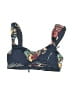 Roxy Floral Blue Swimsuit Top Size S - photo 1