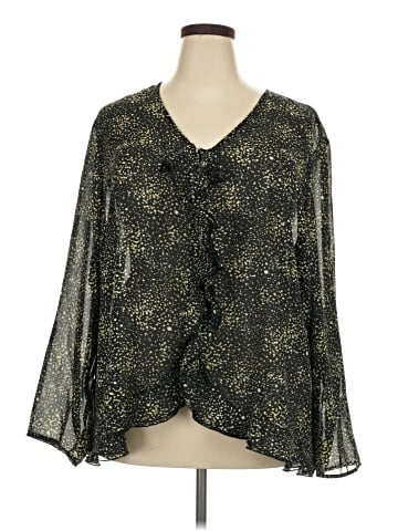 Cato 3/4 Sleeve Blouse (view 1)