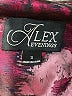 Alex Evenings 100% Polyester Floral Purple Blazer Size S - photo 6