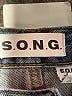 S.O.N.G. 100% Cotton Blue Jeans Size 23 waist - photo 7