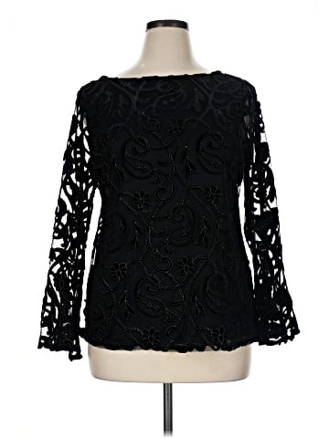 Charter Club Long Sleeve Blouse (view 1)