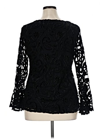 Charter Club Long Sleeve Blouse (view 2)