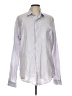 Current/Elliott 100% Cotton Color Block Silver Long Sleeve Button-Down Shirt Size Lg (3) - photo 1