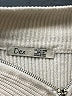 Dex Stripes Silver Pullover Sweater Size M - photo 7