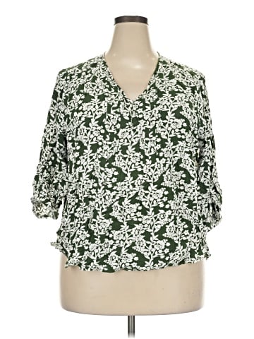 Fun2Fun 3/4 Sleeve Blouse (view 1)