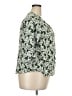 Fun2Fun 100% Rayon Green 3/4 Sleeve Blouse Size 3X - photo 4