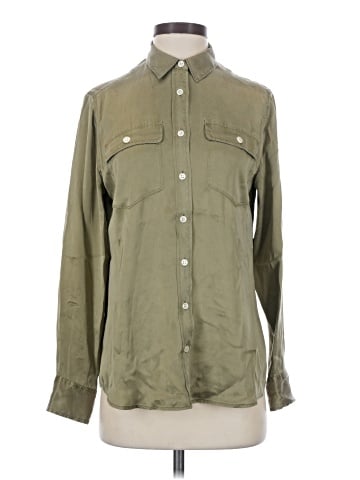 J.Crew Long Sleeve Silk Top (view 1)