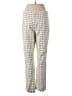 Chico's Plaid Ivory Casual Pants Size M - photo 2