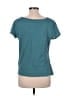 Allison Joy Teal Short Sleeve Top Size M - photo 2