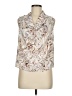 Sweet Rain 100% Polyester Ivory Sleeveless Blouse Size M - photo 1