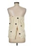 Unbranded 100% Cotton Ivory Tube Top Size M - photo 2