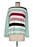 Barbour 100% Cotton Stripes Teal Pullover Sweater Size 8 - photo 1