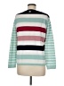 Barbour 100% Cotton Stripes Teal Pullover Sweater Size 8 - photo 2