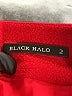 Black Halo Solid Red Formal Skirt Size 2 - photo 4