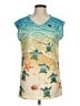 Unbranded Teal Sleeveless T-Shirt Size M - photo 1