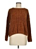 Pink Rose 100% Polyester Brown Pullover Sweater Size M - photo 1