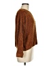 Pink Rose 100% Polyester Brown Pullover Sweater Size M - photo 4