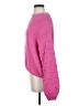 Jessica Simpson 100% Acrylic Solid Pink Pullover Sweater Size S - photo 5