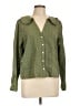 Madewell 100% Cotton Green Long Sleeve Blouse Size 10 - photo 1