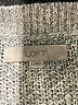 Ann Taylor LOFT Tweed Gray Pullover Sweater Size L - photo 7