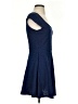 Bebop Hearts Blue Casual Dress Size S - photo 4