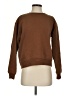 Mono b Solid Brown Sweatshirt Size S - photo 1