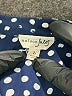 Maison Jules 100% Polyester Polka Dots Blue Long Sleeve Blouse Size L - photo 7