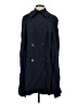 Max Studio Solid Blue Coat Size S - photo 1