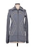 Lululemon Athletica Gray Track Jacket Size 6 - photo 1