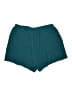 BLOOMCHIC 100% Cotton Solid Teal Shorts Size 22 - photo 2