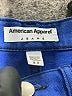 American Apparel Solid Blue Denim Shorts Size 27 waist - photo 3
