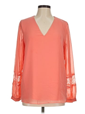 Calvin Klein Long Sleeve Blouse (view 1)