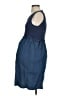 Seraphine Blue Casual Dress Size 4 Maternity - photo 5