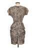 Guess Animal Print Gray Cocktail Dress Size 4 - photo 2