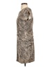 Guess Animal Print Gray Cocktail Dress Size 4 - photo 5