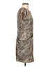 Guess Animal Print Gray Cocktail Dress Size 4 - photo 4