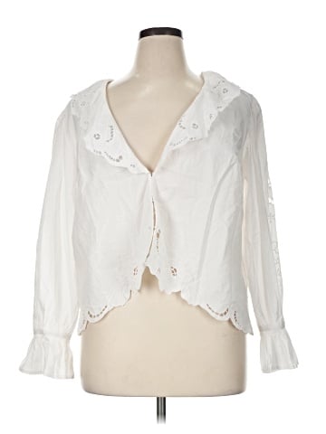 Free People 3/4 Sleeve Blouse (view 1)