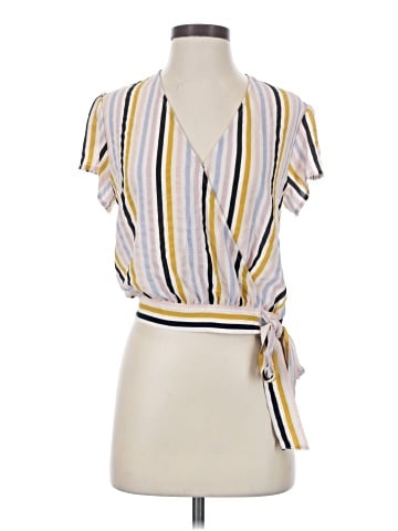 Free Press Short Sleeve Blouse (view 1)