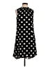 Daniel Rainn Polka Dots Black Casual Dress Size S - photo 1