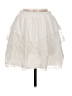 Romwe 100% Polyester White Casual Skirt Size M - photo 1
