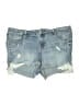 Torrid Blue Denim Shorts Size 16 - photo 1