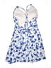 BLOOMCHIC Blue One Piece Swimsuit Size 26 - photo 2